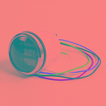 New product 8-way switch f blue wave button retrofit control panel switch caravan on car switch button with text