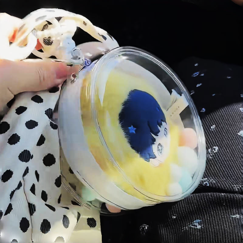 周深《反深代词》系列毛绒挂饰娃包周深周边保护套棉花娃娃遛娃包 - 图1