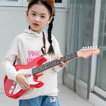 New children can play Yukri Ri Toy Guitar Baby Instrument Music Toy Early Education Center 1-2-3