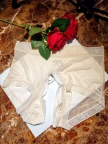 Crotch opening briefs Womens thin section Free summer care Careful Machine Alluring Pants Couple Opening Triangle Pants Day Ensemble