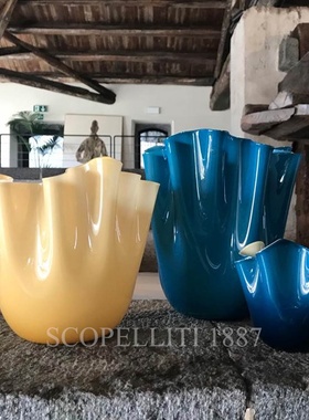 【原装正品】 意大利Venini  |  玻璃艺术饰品摆件花瓶手工收藏