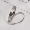 Shanmeng eachother sterling silver couple ring gift to girlfriend