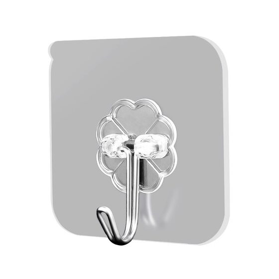 No-punch load-bearing hook-free nail-free wall storage rack