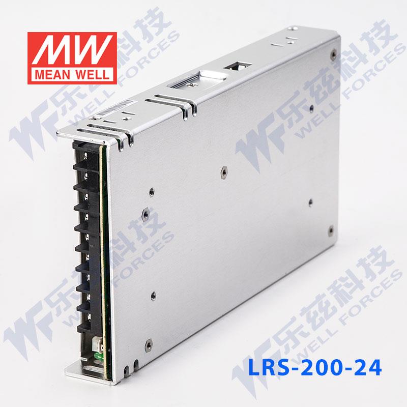 高档LRS-200-24台湾明纬200W24V开关电源直流8.8A变压器LED