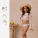 Ryleecru girl princess style short-sleeved swimsuit