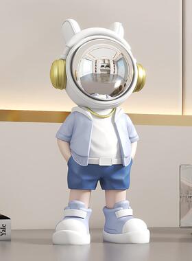 SKD5877太小空人意宇航员摆桌件客厅房间酒柜家居装饰品面航天员