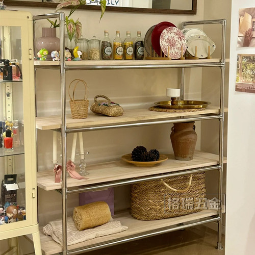 304不锈钢32圆管连接件置物架围栏扶手平三通四通弯头连接固定件 - 图2