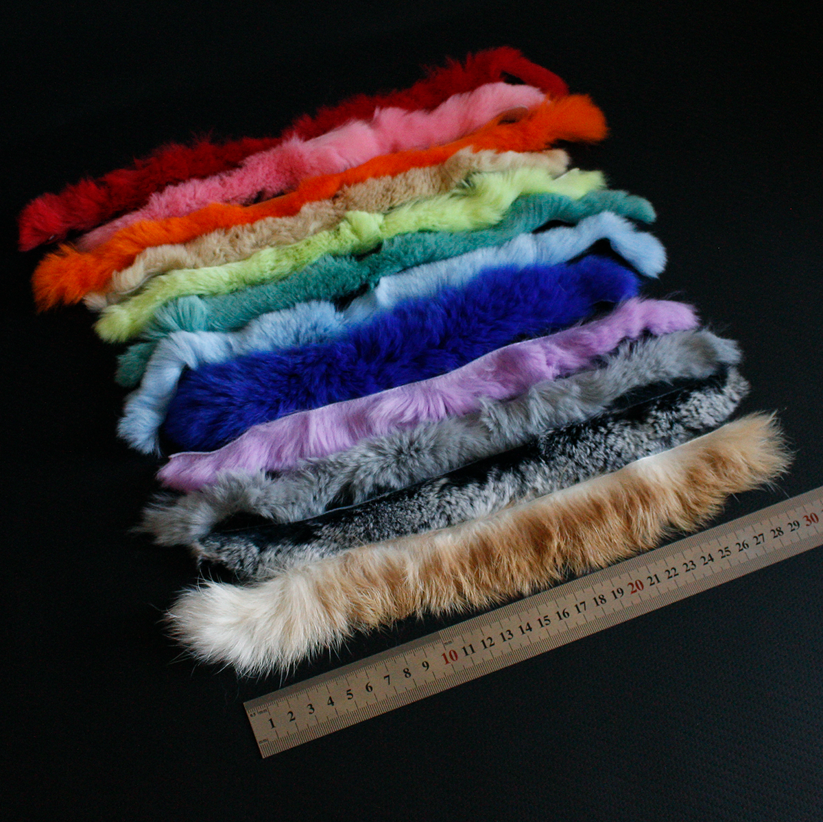 獭兔毛减震弓弦消音减震彩色高密度反曲弓美猎弓传统弓香蒲毛球 - 图0