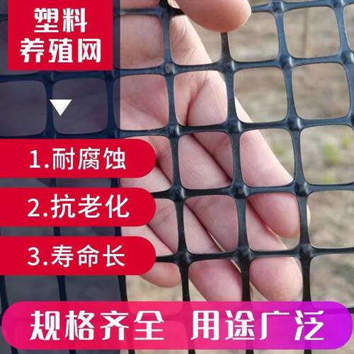 养鸡塑料网格围栏网拦鸡网家用果园养殖网鱼塘防护网围栏栅栏户外 - 图2