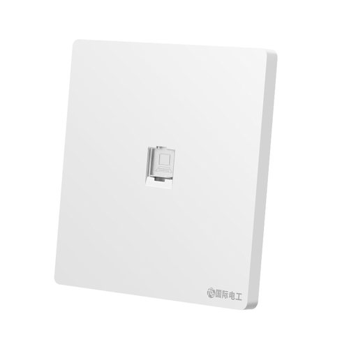 国际电工86型网络面板千兆电脑插座超五类六类单双网口网线插座 - 图3