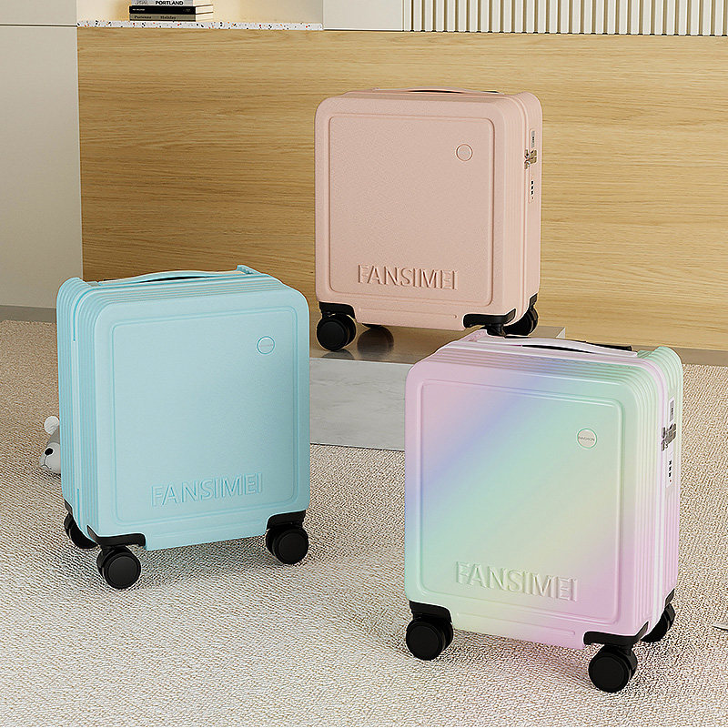 14寸渐变行李箱春秋航空小型免托运登机箱轻便女旅行箱拉杆箱男,淘宝优惠券,粉丝福利购,淘宝优惠卷