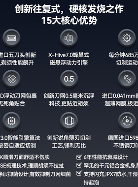 未野五刀头进口不锈钢往复式