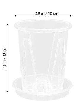 5 Sets Phalaenopsis Flower Pot Nursery Garden Flowerpot