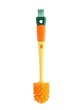 High Quality 4In1 Carrot Cup Brush Long Handle