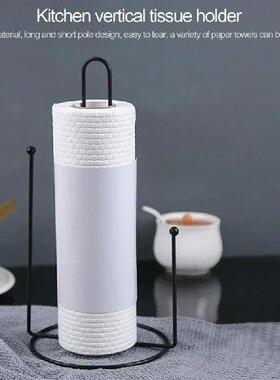 Kitchen Convenience Tools Roll Holder Iron Black Paper