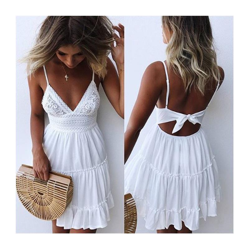 Fashion summer clothes women dresses lady casual sexy dress - 图3