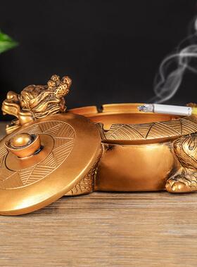 创意灰缸家居个性复古烟灰缸树脂烟灰缸工艺品礼品摆件