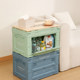 Longlife dopamine double-door folding storage box