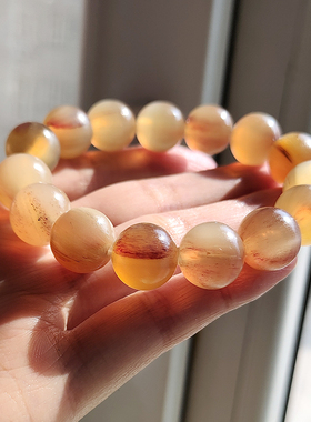 女装饰羊角真品念珠天然手串手链