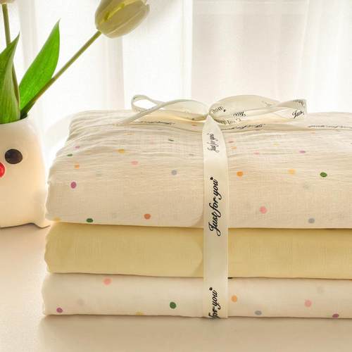 1米8乘2米2超柔软亲肤四件套180cmx200cm双层纱被套180x220一米八 - 图3