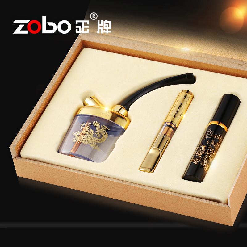 清货ZOBO正牌烟嘴过滤器循环型可清洗粗细支两用水烟壶男士过滤嘴 - 图0