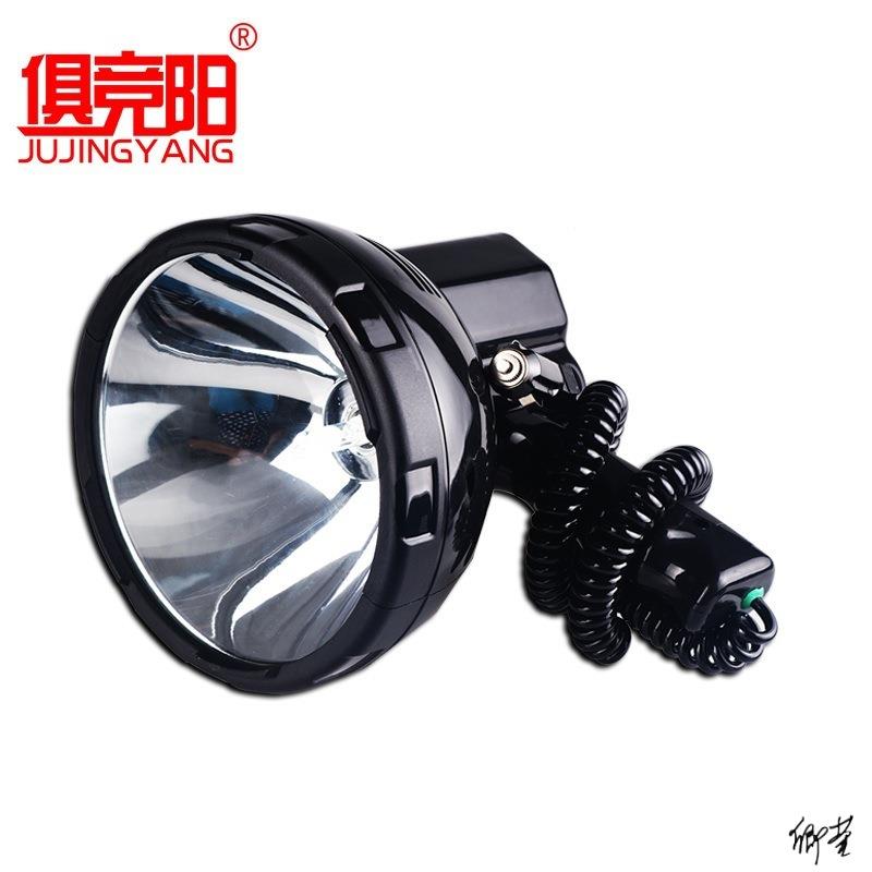 船用探照灯12v0w手持式黄光氙气24V户外V远射HID车载手电筒 - 图2
