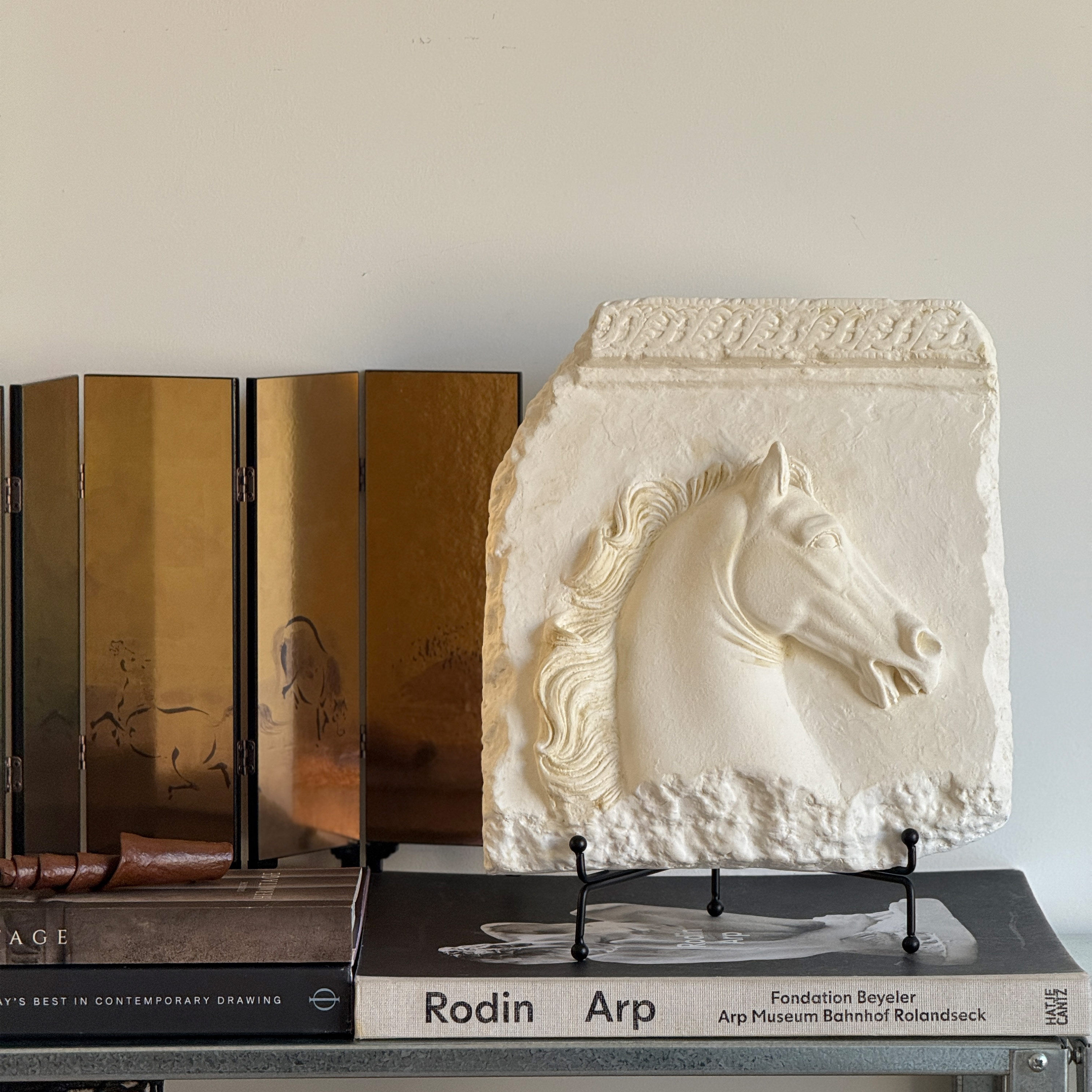 【Alma】古罗马希腊石膏浮雕马雕塑摆件家居小众中古艺术装饰挂饰,淘宝优惠券,粉丝福利购,淘宝优惠卷