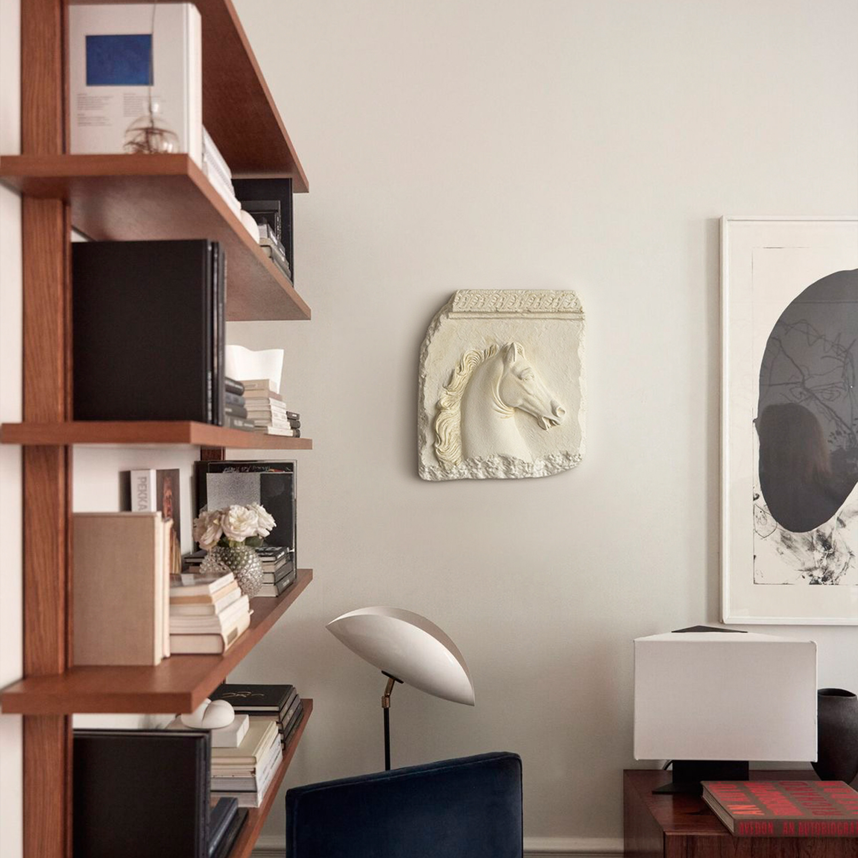 【Alma】古罗马希腊石膏浮雕马雕塑摆件家居小众中古艺术装饰挂饰,淘宝优惠券,粉丝福利购,淘宝优惠卷