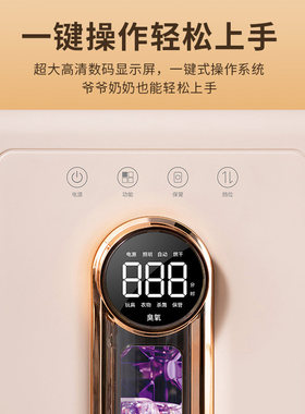 日本进口奶瓶消毒器带烘干二合一体机紫外线消毒柜婴儿宝宝专用杀