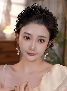 蕾丝发箍女高颅顶2026新款高级感洋气时尚夏季宽边发卡头箍女头饰