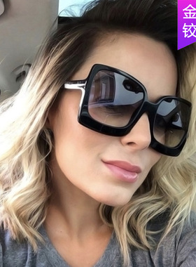 女欧美大框太阳眼镜墨镜 очки женск sunglasses women