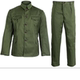 3505 Genuine 65-style military suit, a good old man's clothing, polyester card army dry suit, Vietnam War veteran's nostalgic green military uniform