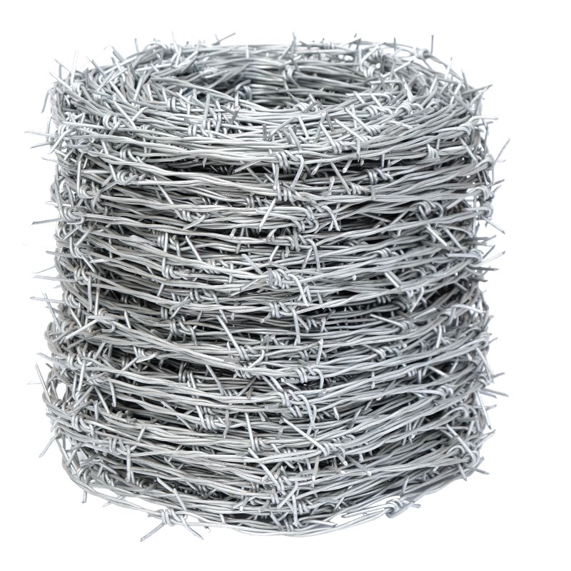 悦尚镀锌钢丝f刺绳铁丝网围栏刺铁丝蒺藜隔离护栏网围墙防爬刺防 - 图3