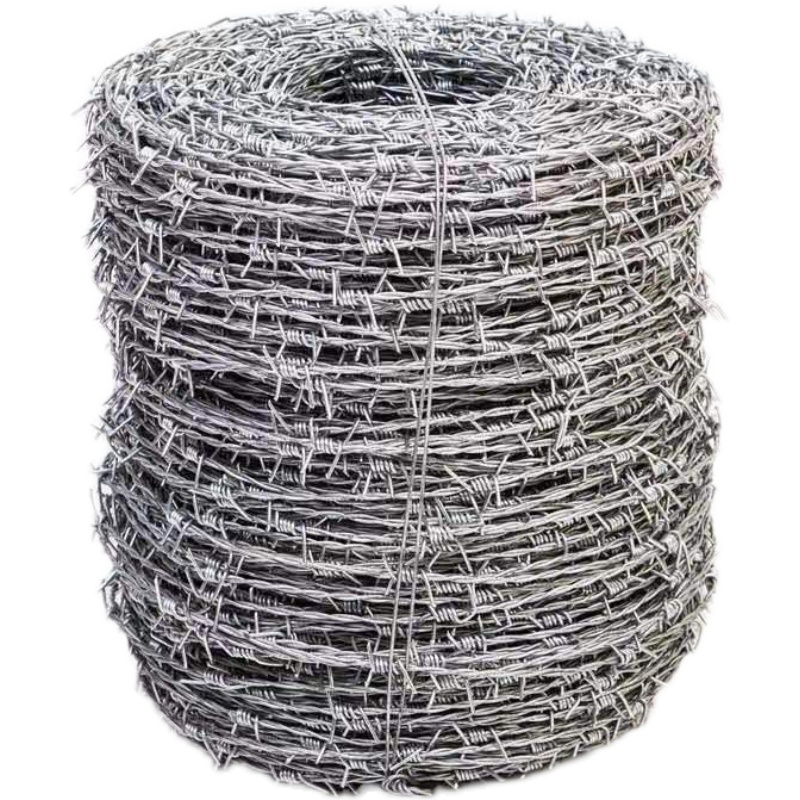 金石钢丝刺绳铁丝网围栏刺铁丝A铁蒺藜隔离护栏网围墙防爬刺防盗 - 图3