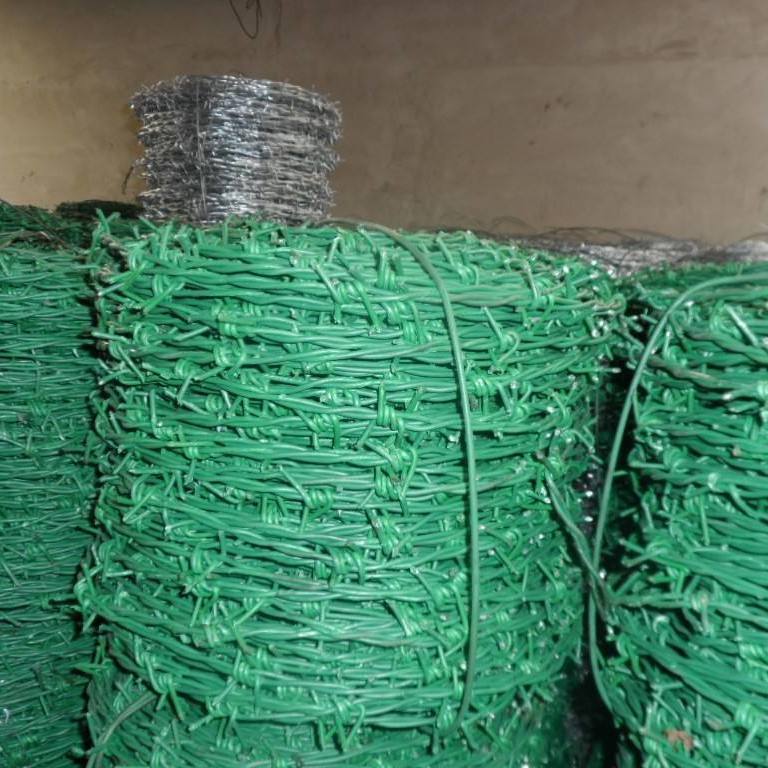 金石钢丝刺绳铁丝网围栏刺铁丝A铁蒺藜隔离护栏网围墙防爬刺防盗 - 图2