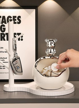 玄关收纳盒入户门口鞋柜装饰摆件