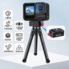 Camera riding triple anti-loosening and anti-falling quick-release quick-assembly mount