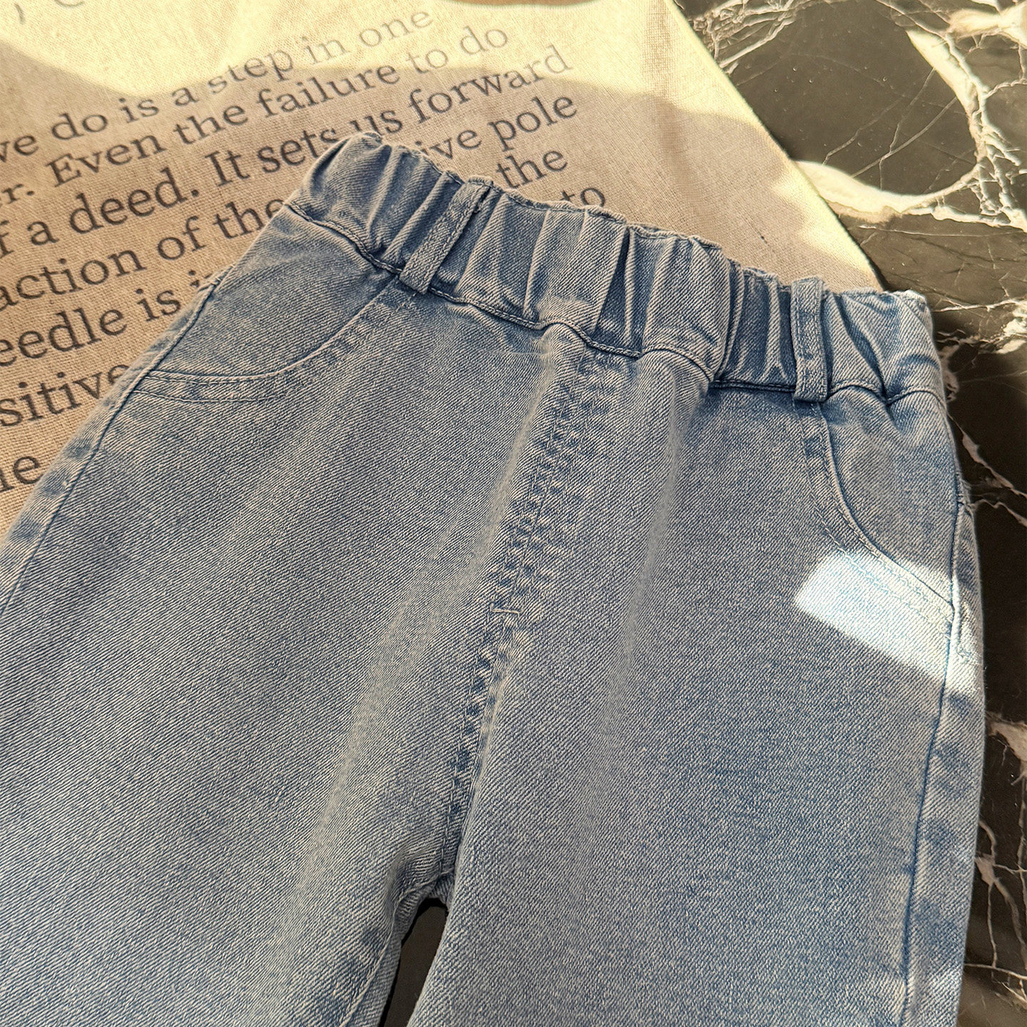 新款女童秋款百搭卡通刺绣蝴蝶结牛仔裤女宝宝韩版休闲时尚童装潮,淘宝优惠券,粉丝福利购,淘宝优惠卷