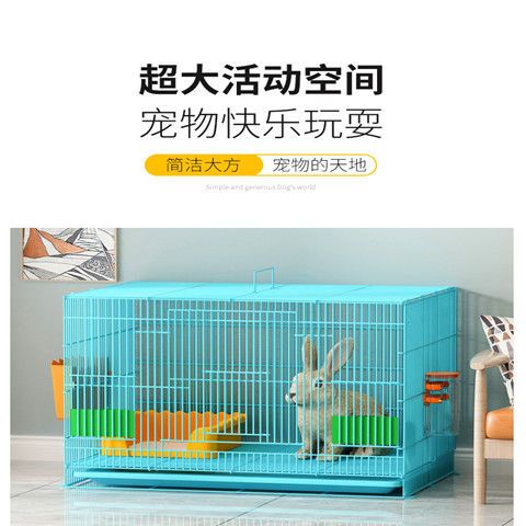 兔笼子特大号清仓荷兰猪笼宠物兔子鸽子笼子用品豚鼠活物室内家用-图1