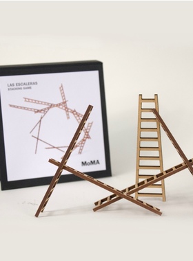 LAS ESCALERAS 叠叠乐平衡木堆塔益智游戏 美国 MoMA 出品