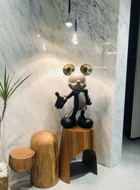 法国进口Leblon delienne MICKEY 潮玩雕塑摆件卡通公仔玩偶60cm
