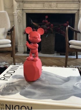 现货法国leblon delienne 迪士尼米奇卡通摆件创意雕塑装饰艺术品