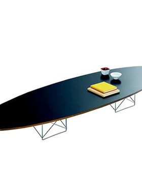 瑞士Vitra 椭圆桌子咖啡桌 Elliptical Table ETR 创意设计进口