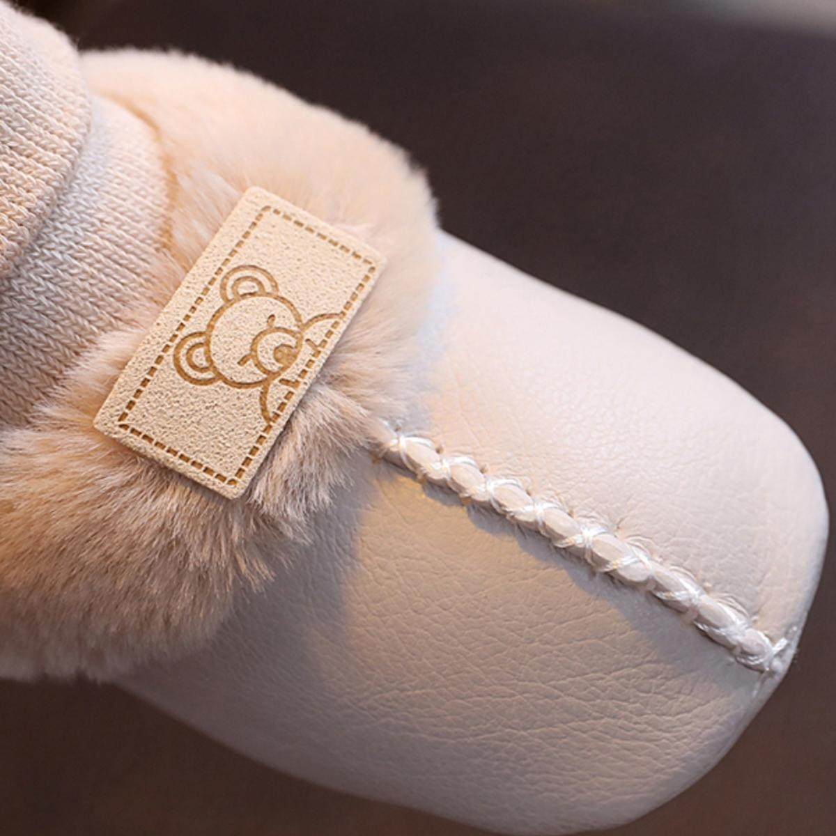 婴儿棉鞋秋冬季加绒加厚新生皮毛一体鞋袜软底学步鞋01岁男女宝宝,淘宝优惠券,粉丝福利购,淘宝优惠卷