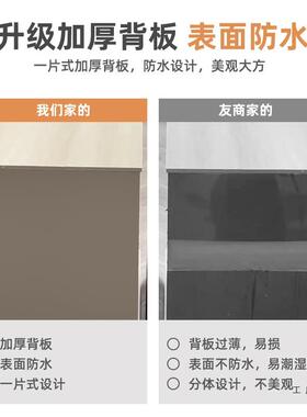 文件柜办公室木质带锁小柜子移动收纳柜抽屉柜带轮桌下储物柜矮柜