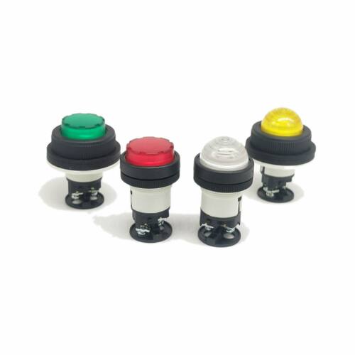 【富士】LED圆形24V-220V指示灯DR22DOL-E3G M3R凸头DR30E3L-YSWA - 图3