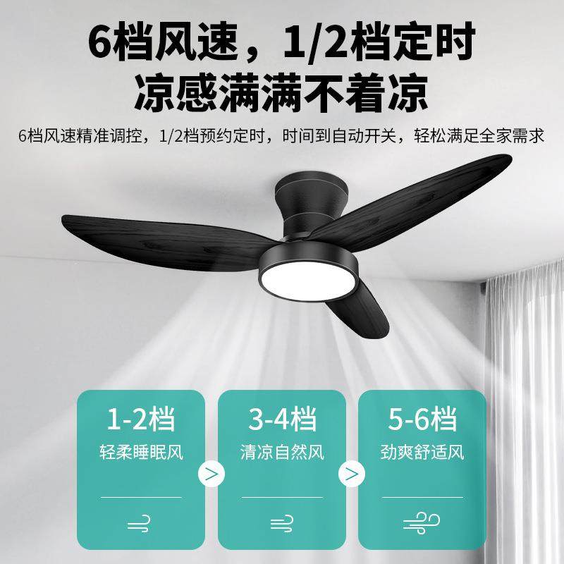 风扇灯客厅2餐童智厅卧室025新款奶油风吸顶护眼儿房能语音静音,淘宝优惠券,粉丝福利购,淘宝优惠卷