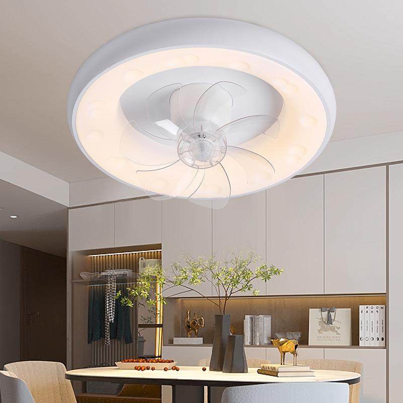 简约静音风扇灯大气卧扇厅电扇灯智能餐一体吊灯吸顶灯室led照明,淘宝优惠券,粉丝福利购,淘宝优惠卷