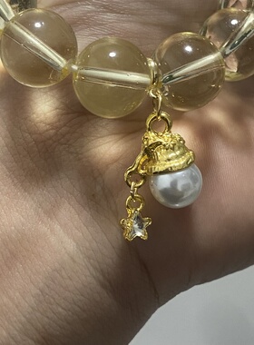 水晶手链diy圣诞配件帽子珍珠时尚饰品礼物送女友闺蜜生日礼物