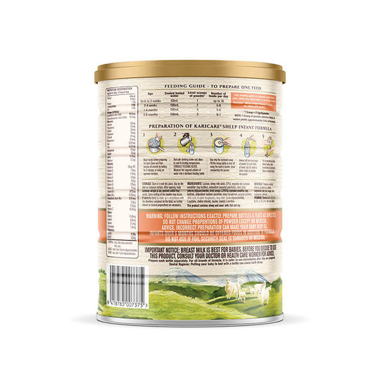 karicare可瑞康绵羊奶粉一段进口婴幼儿配方绵羊奶1段0-6个月900g